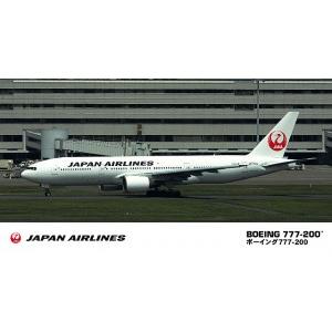 ハセガワ 1/200 日本航空 ボーイング 777-200 プラモデル スケール