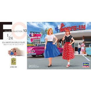ハセガワ 1/24 FC10 フィギュアコレクションシリーズ 50's アメリカン