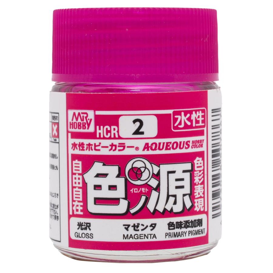 GSIクレオス 水性ホビーカラー 色ノ源 マゼンダ HCR02