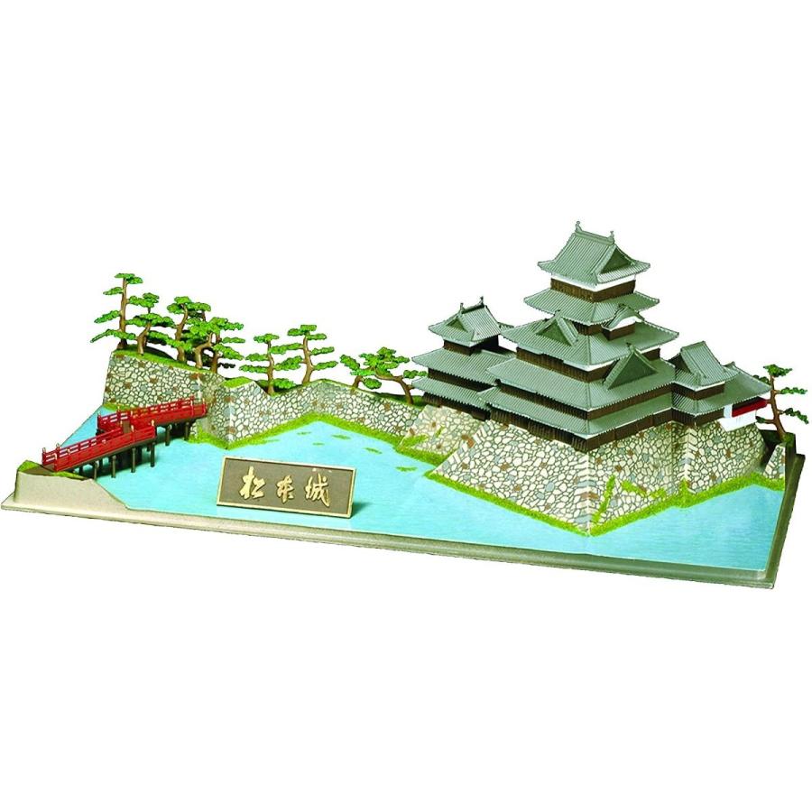 童友社（DOYUSHA） 1/350 日本の名城 スタンダード 松本城 プラモデル