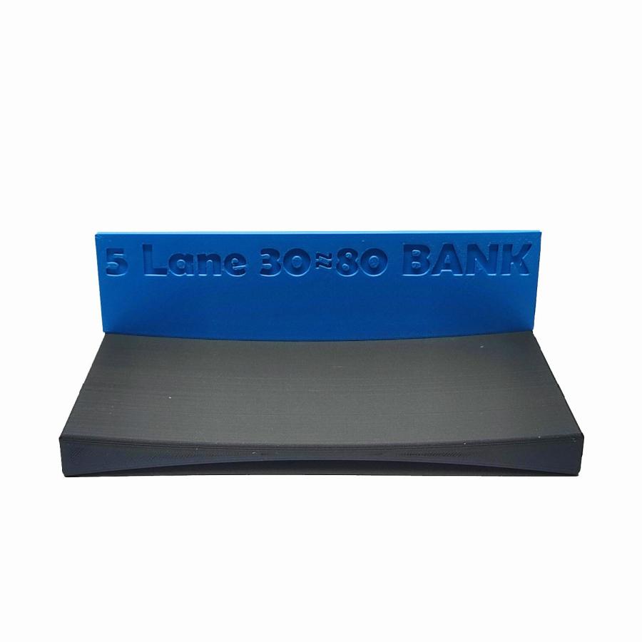 ミニ四駆 Over Drive 5レーン 45-60/30-80バンクチェッカー コース幅