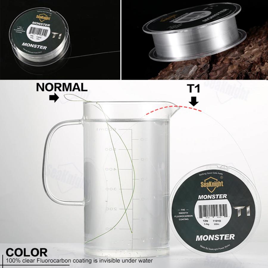 ZELDNER（ゼルドナー） SeaKnight T1 フロロカーボン 100m 0.8号