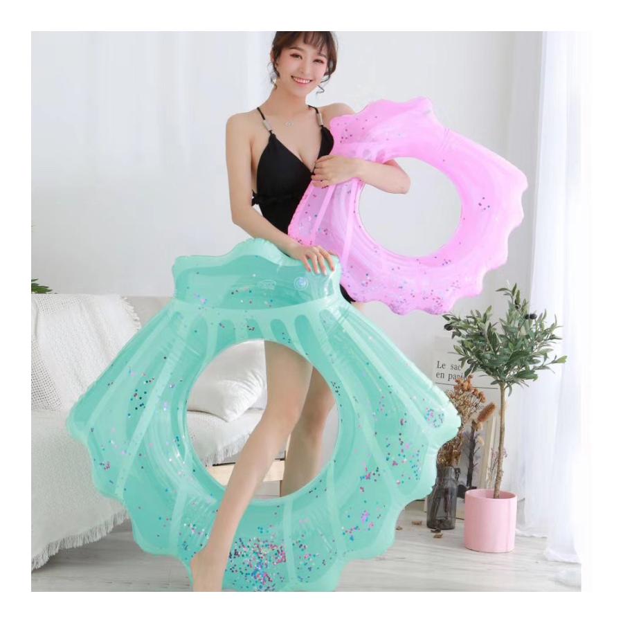 浮き輪 貝殻 浮き具 子供用 大人用 親子で スイミング フロート ビーチ用 プール 水泳 水遊び シェル レジャー 海 持ち手付き 夏 爆買 |  | 25