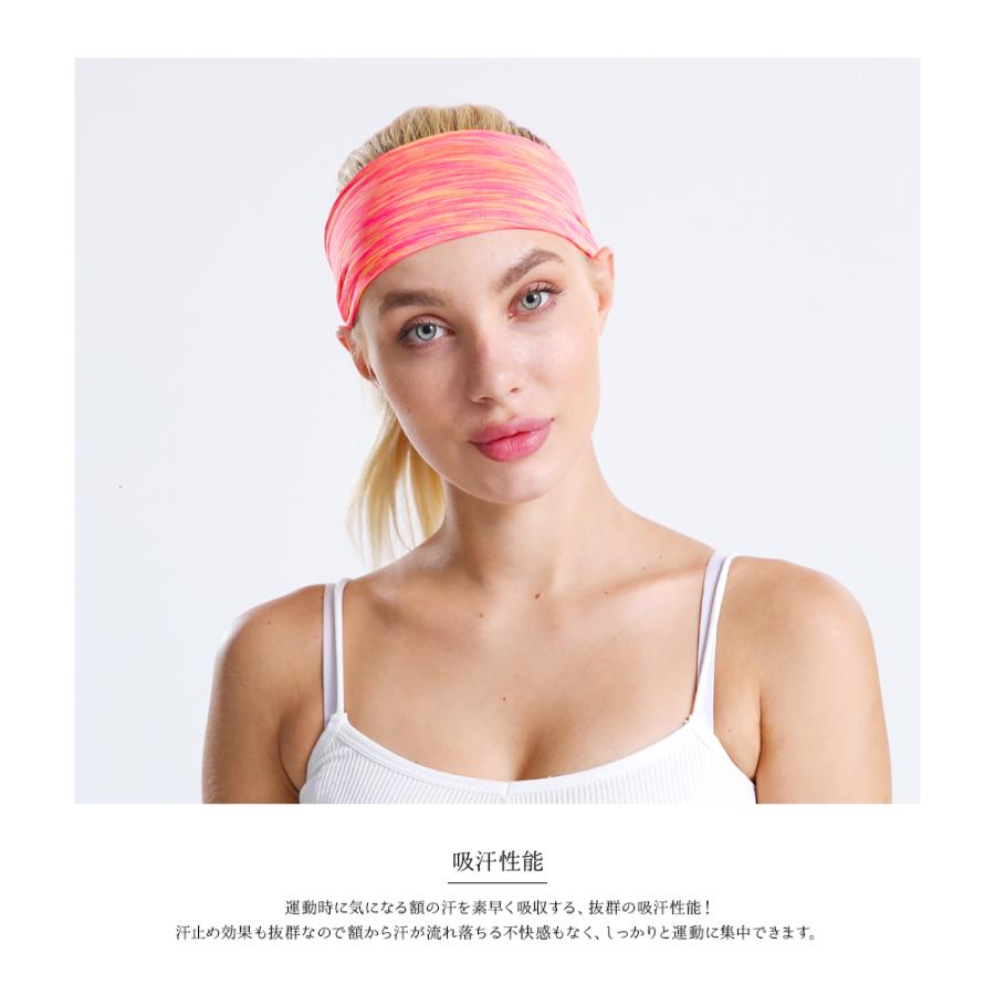 ZELDNER（ゼルドナー） ヘアバンド スポーツ ヘッドバンド レディース