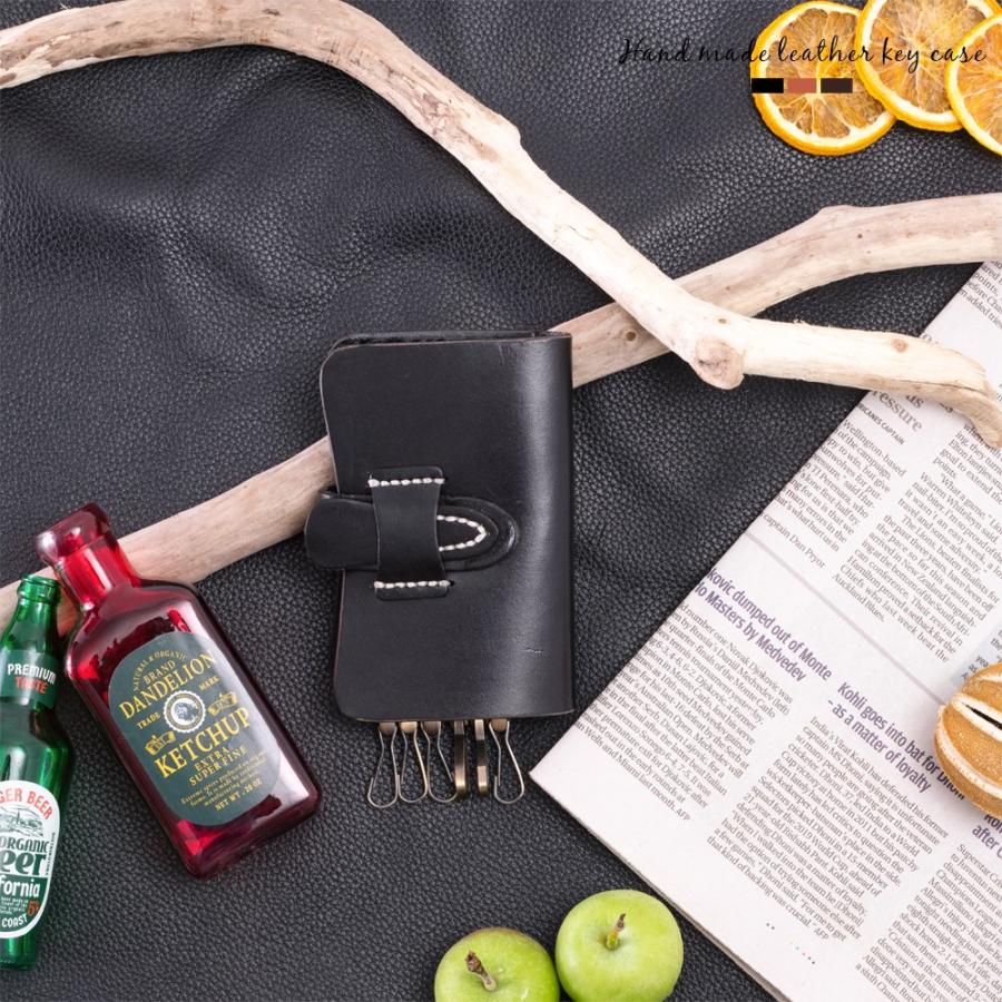 キーケース 革 本革 おしゃれ 大容量 シンプル 6連 メンズ レディース 男性 女性 ユニセックス レザー 牛革 爆買 |  | 17