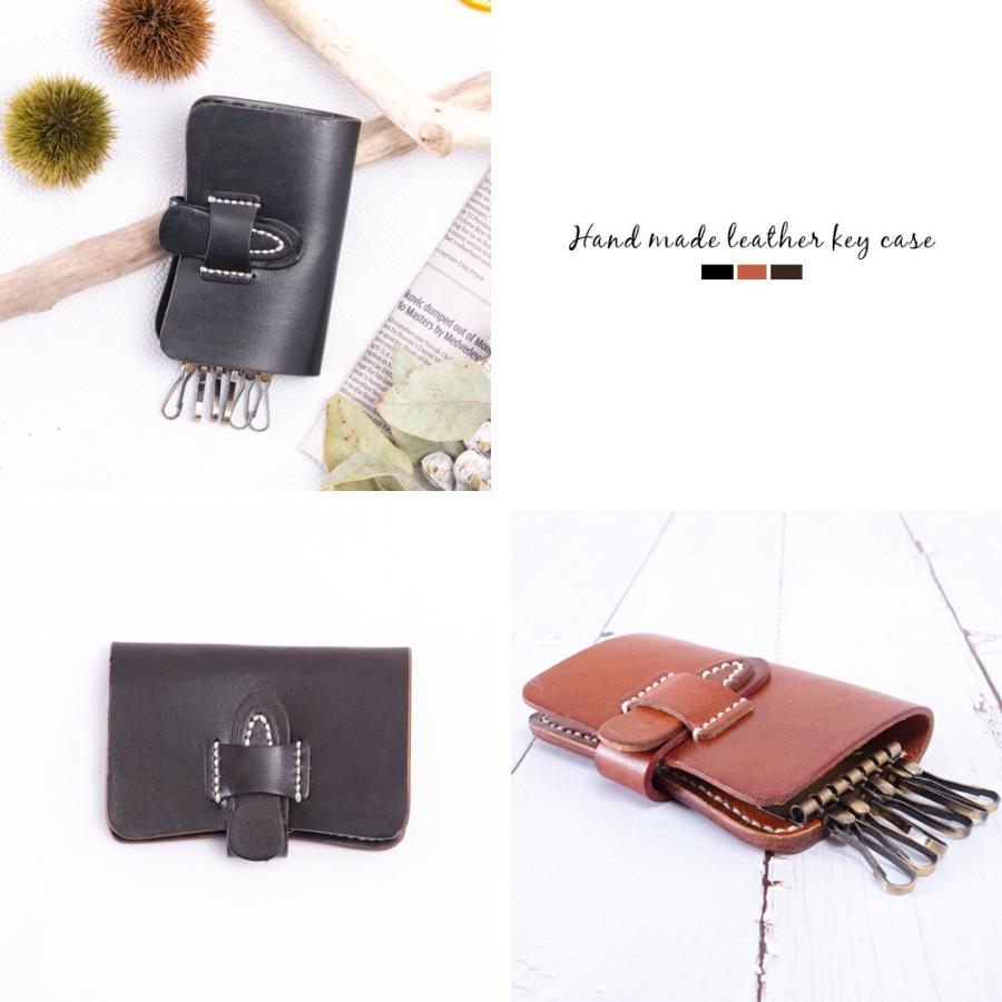 キーケース 革 本革 おしゃれ 大容量 シンプル 6連 メンズ レディース 男性 女性 ユニセックス レザー 牛革 爆買 |  | 18