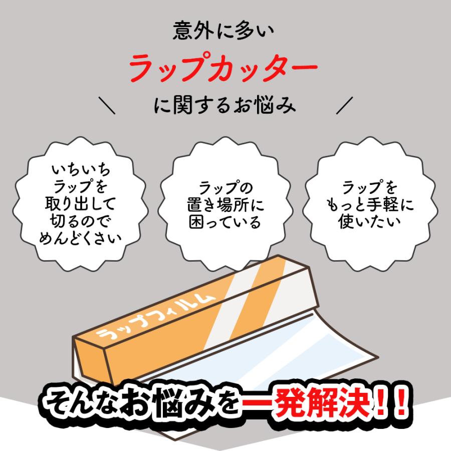 ラップカッター ラップケース ラップカット ラップ カッター ラップ