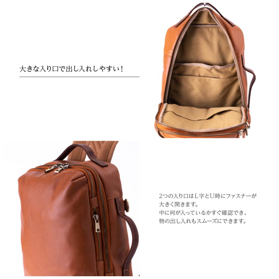 ZELDNER リュック レザー レディース メンズ 革 本革 牛革 ZELDNER リュック レザー レディース メンズ 革 本革 牛革