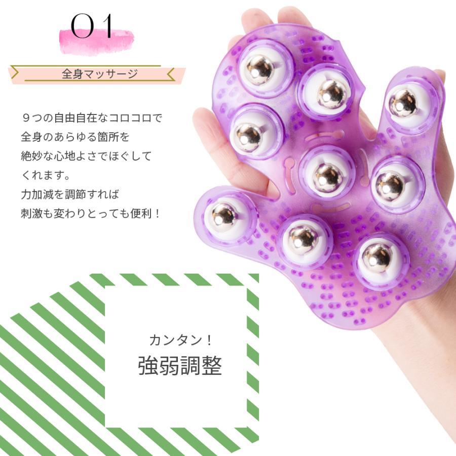 代引き手数料無料 マッサージ ローラー 2個セット コロコロ マッサージャー 健康 セルライト 除去 ボディローラー 美容ローラー 美脚 脚やせ 足 エステ Aynaelda Com