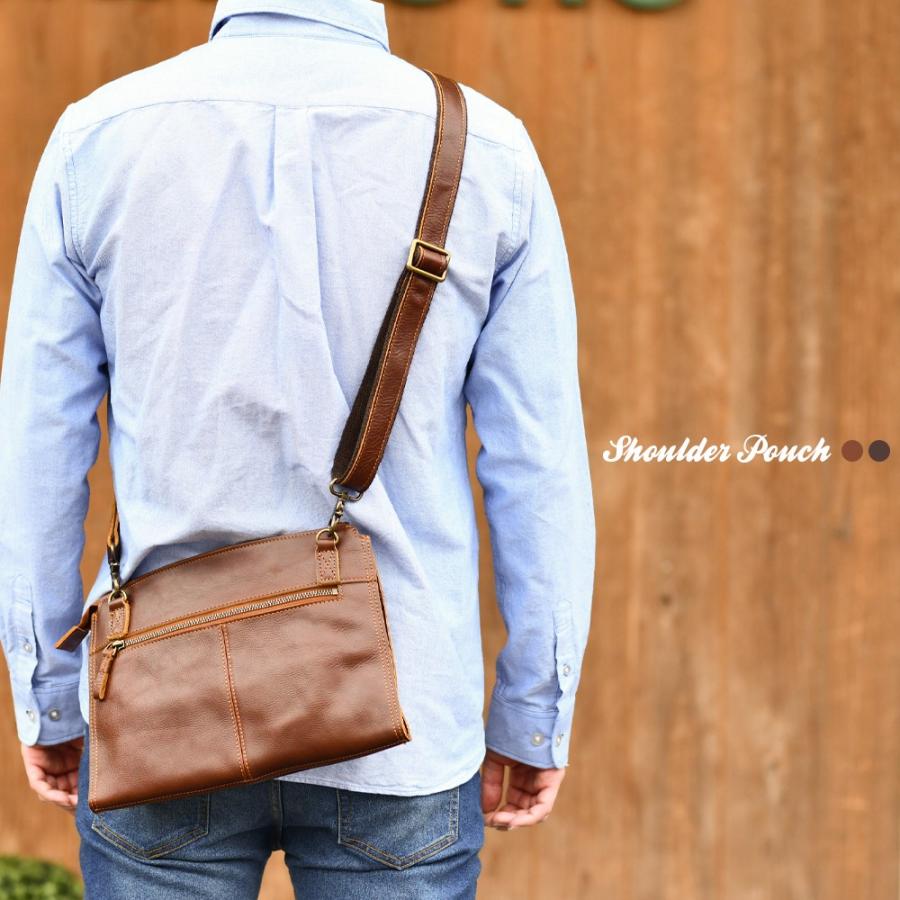 ショルダーバッグ 本革 メンズ サコッシュ 男性 斜めがけ 肩かけ カバン レザー 大容量 旅行用 バッグ Pouch 05 Hobbyoneヤフー店 通販 Yahoo ショッピング