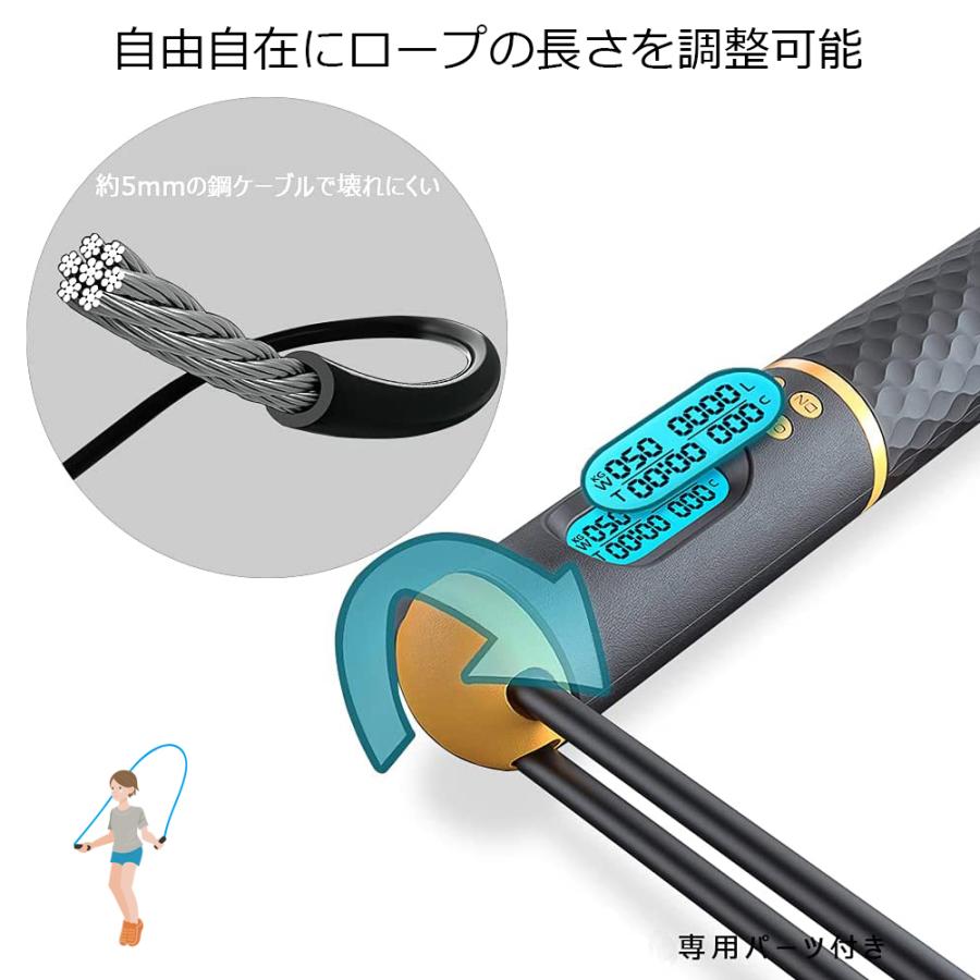 ZELDNER（ゼルドナー） エアー縄跳び 縄なし縄跳び なわとび