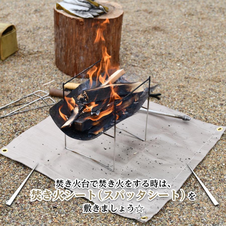ZELDNER 焚き火シート スパッタシート 耐熱温度 約800℃ 耐火 ZELDNER 焚き火シート スパッタシート 耐熱温度 約800℃ 耐火