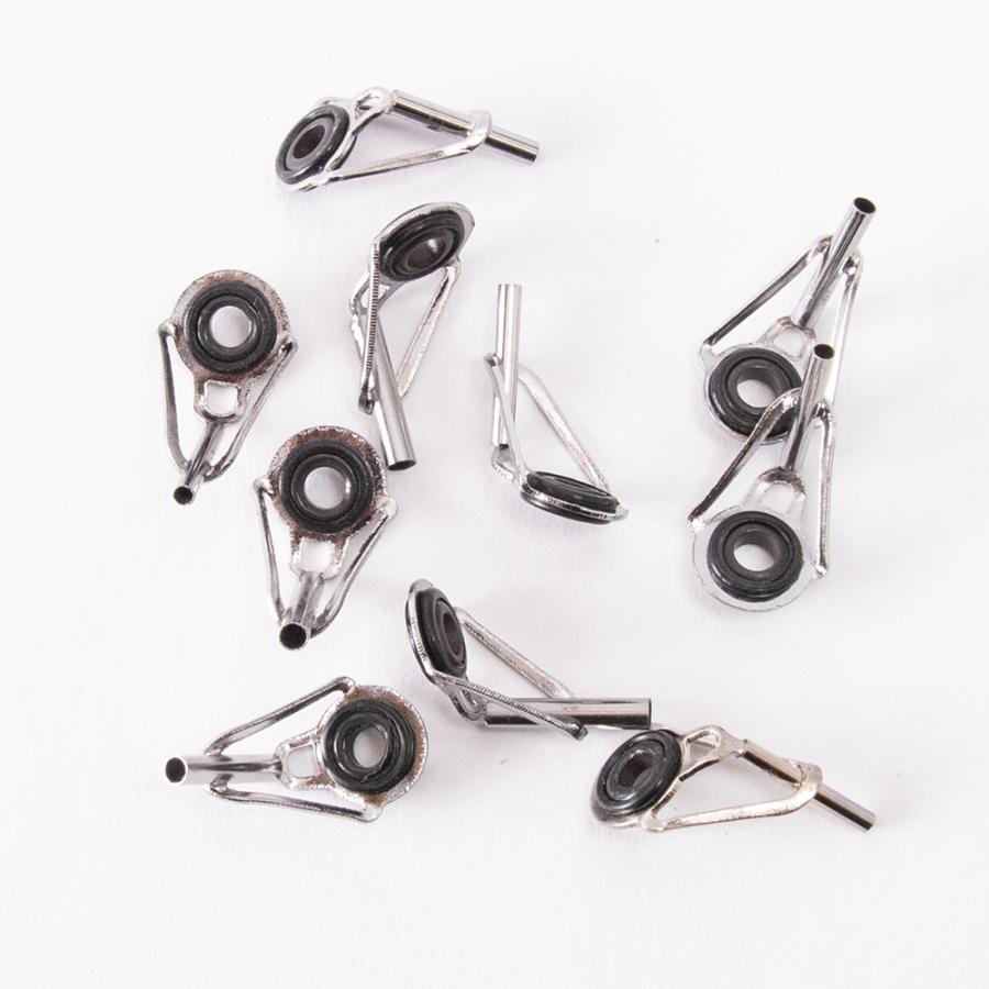 トップガイド 10個セット 釣り具 ロッドガイド ステンレス 軽量