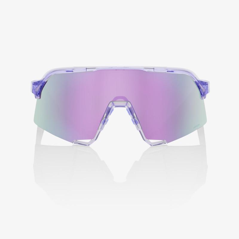 【正規品】100% ワンハンドレッド サングラス S3 Lavender 100% ワンハンドレッド S3 Polished Translucent Lavender HiPER