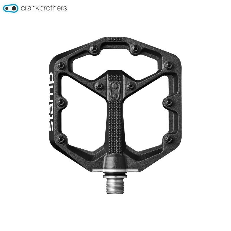 CRANK BROTHERS スタンプ 7 スモール ブラック ペダル : サイクル