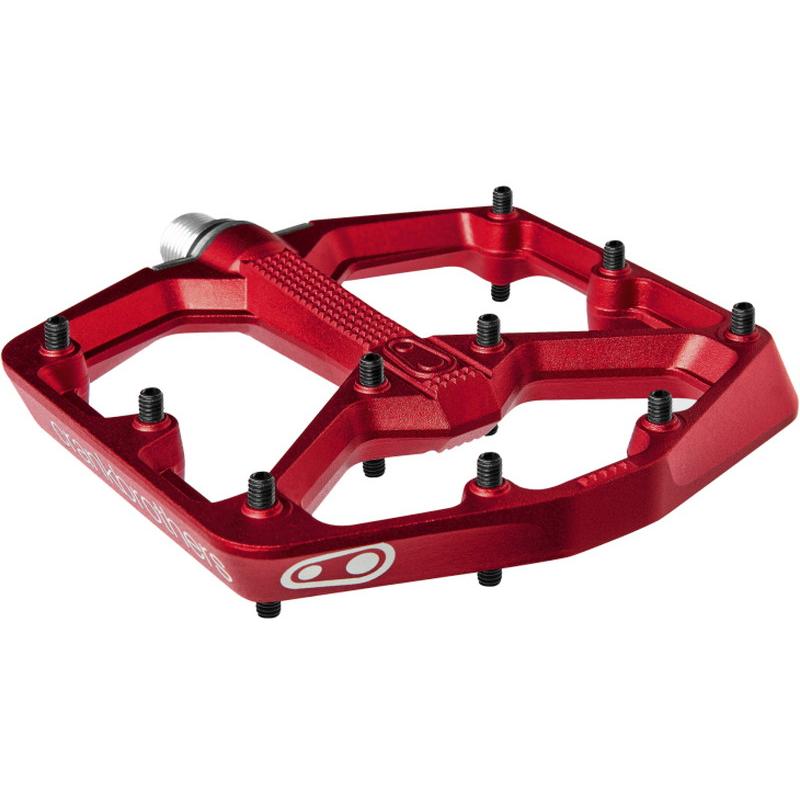 CRANK BROTHERS スタンプ 7 スモール レッド ペダル : サイクル
