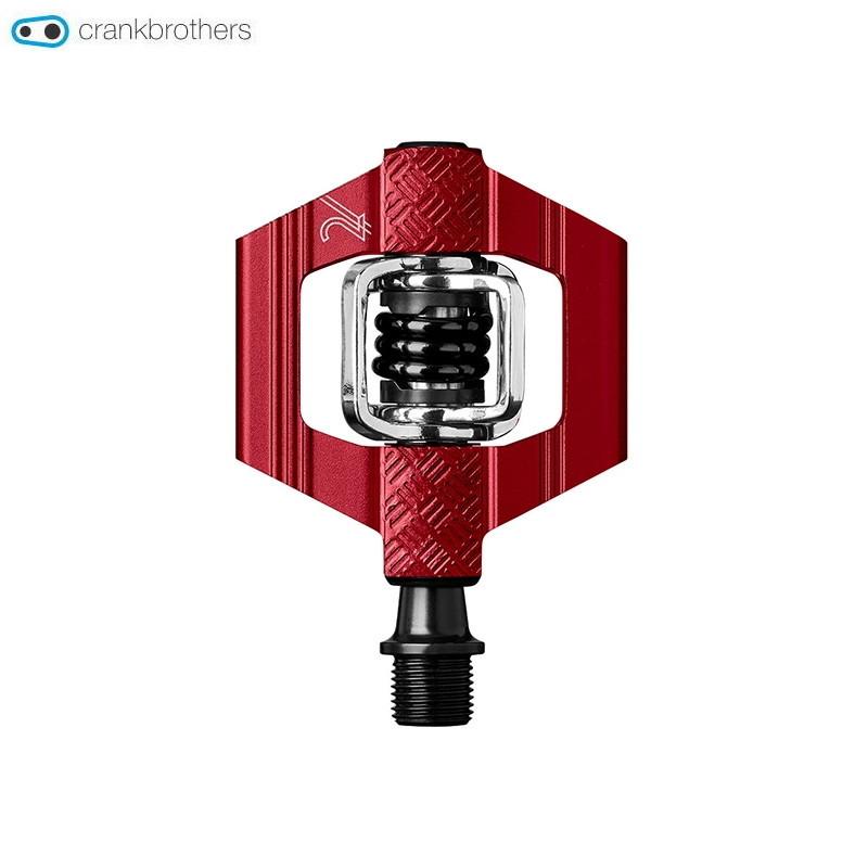 CRANK BROTHERS キャンディ 2(18〜) レッド ペダル : サイクルスポーツ