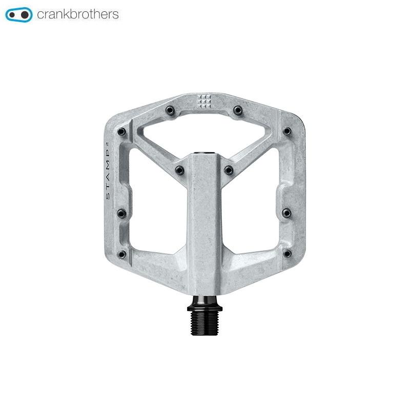 CRANK BROTHERS(クランクブラザース) スタンプ 2(20〜) スモール　ペダル シルバー  16364 CRANK BROTHERS スタンプ 2(20〜) スモール シルバー ペダル