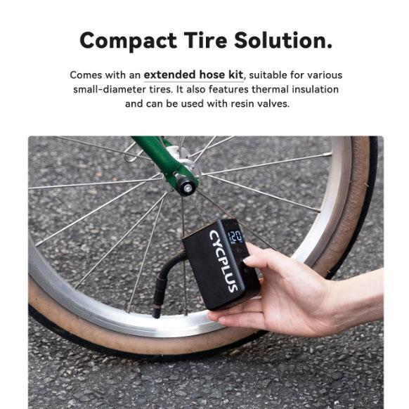 CYCPLUS サイクプラス AS2 PRO MAX ブラック 携帯電動ポンプ