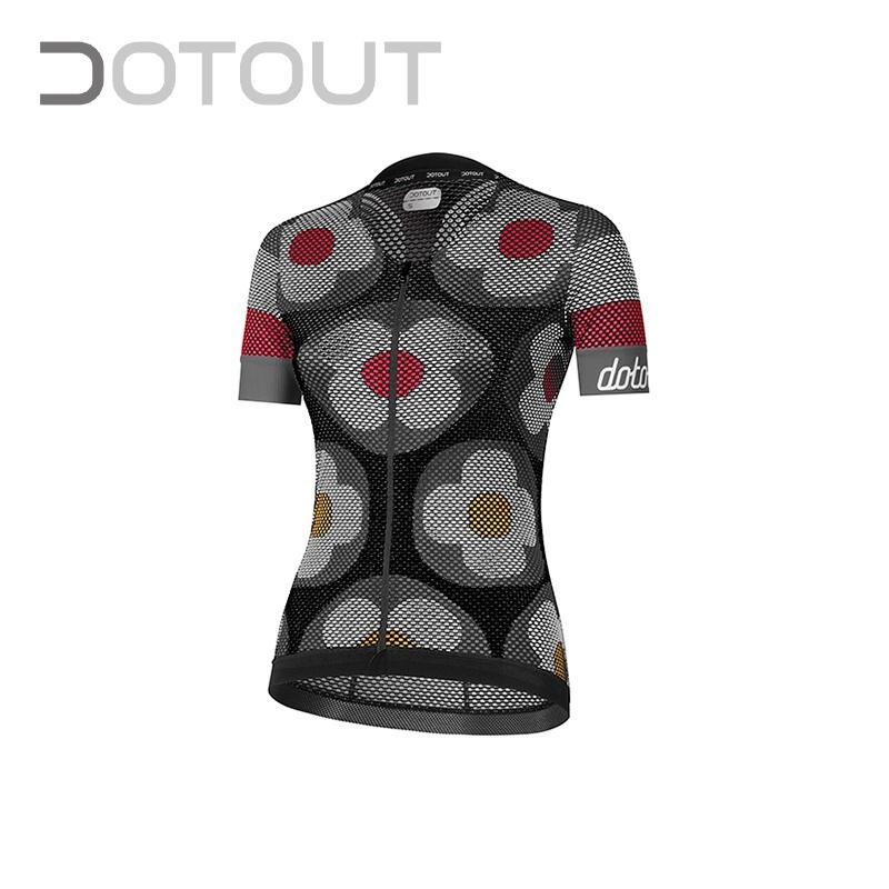 DOTOUT/ドットアウト Flower W Jersey 910 black-white ジャージ