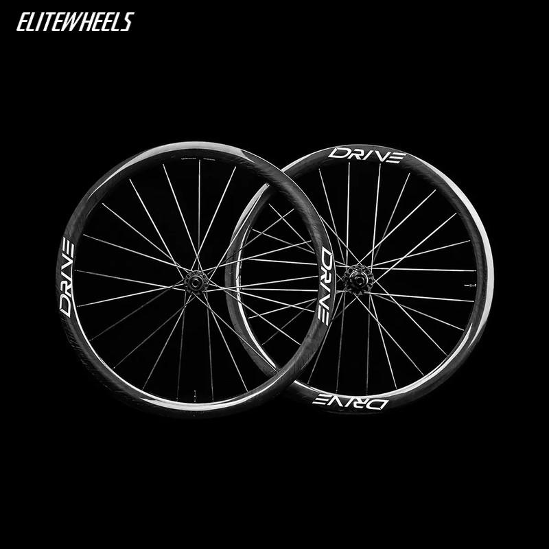 メル祭でお得になる分値下げ済 エリートホイールズ DRIVE40D ディスク ELITEWHEELS エリートホイール Drive 40D ドライブ ディスクブレーキ