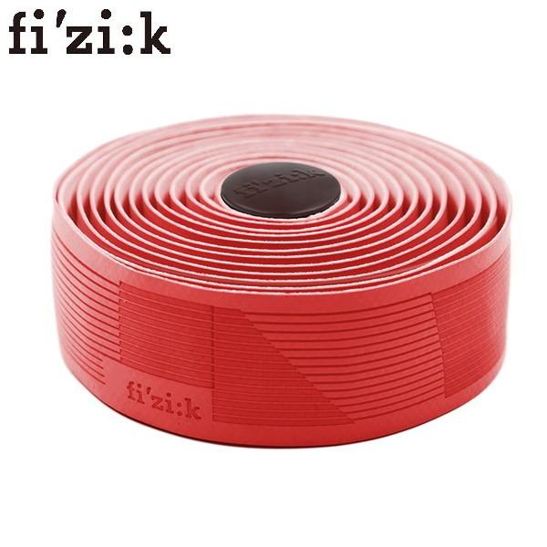 FIZIK フィジーク Vento ベント  ソロカッシュ タッキー(2.7mm厚) レッド  BT11A00012  バーテープ｜hobbyride