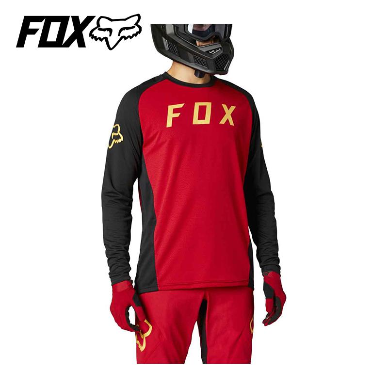 FOX/フォックス FOX ディフェンドL/Sジャージ L CHILI fox27292555lサイクルスポーツストア