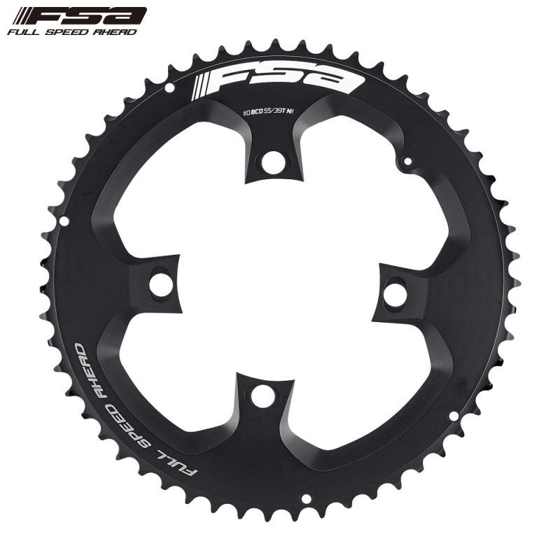 FSA エアロチェーンリング BCD130 55T 1枚 11S Amazon.com : FSA Pro Triple 130/74BCD Road Chainring - 130BCD 39T