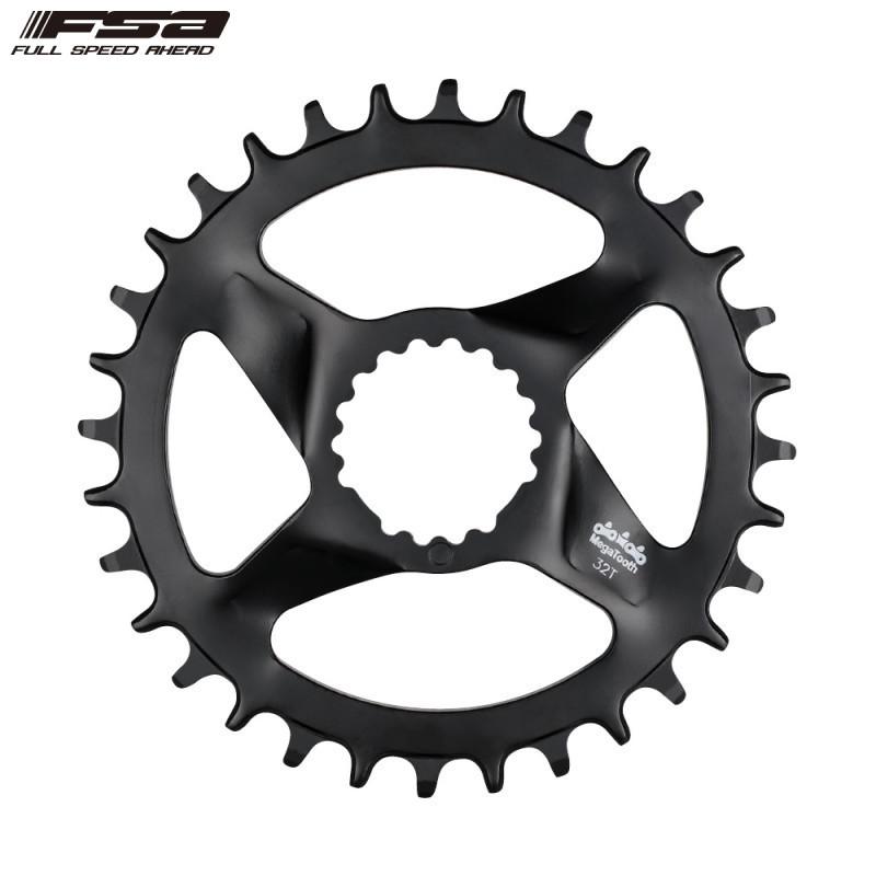 FSA Chainring FSA Steel MTB Chainring 22T, 68mm BCD (Black, 11