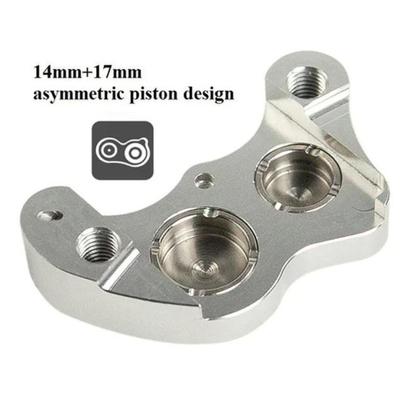 LEWIS LHT 4ピストン　チタンブレーキ　ローターおまけ付き LEWIS LHT 4ピストンチタンブレーキローターおまけ付き