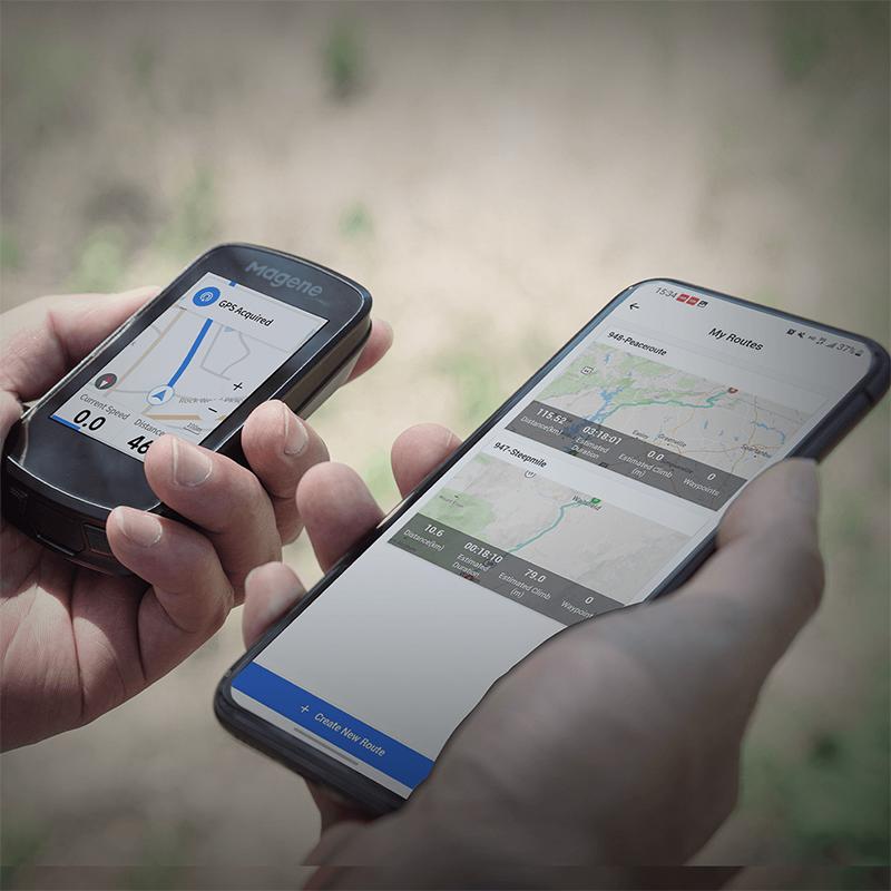 Magene マージーン C606 スマート GPS バイクコンピュータ