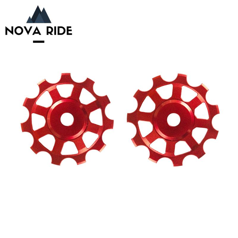 NOVA RIDE ノヴァライド 11T CERAMIC PULLEY SET RED プーリーセット : サイクルスポーツストア ...