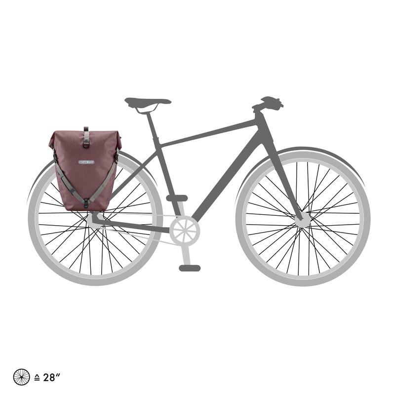 【極美品】ORTLIEB バックローラー アーバン アッシュローズ　QL3.1 極美品】ORTLIEB バックローラー アーバン アッシュローズQL3.1