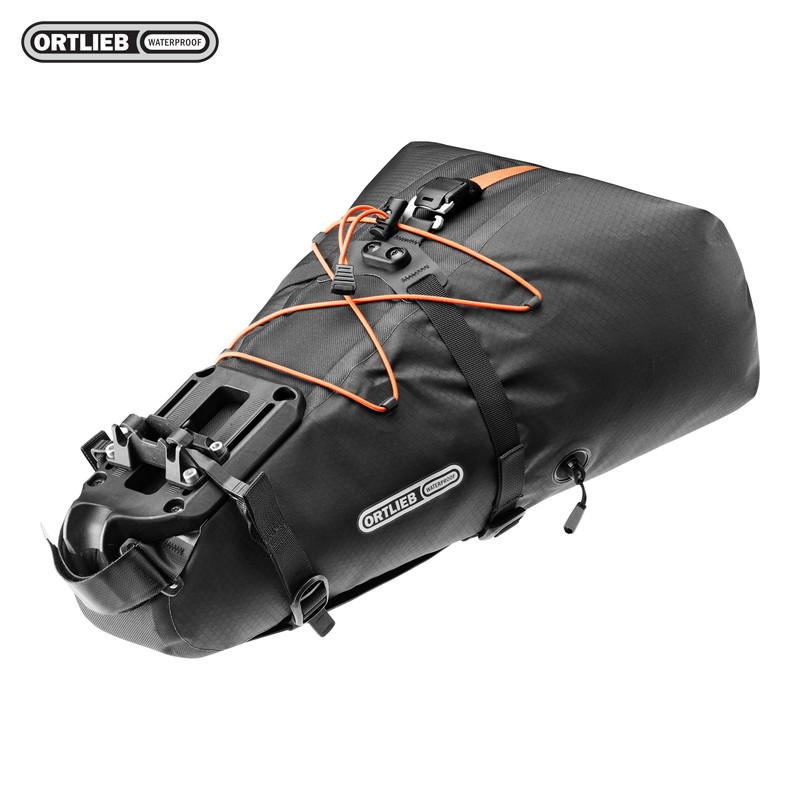 ORTLIEB 防水バッグ ブラック ORTLIEB 完全防水 サドルバッグ 2 / 4.1L オルトリーブ