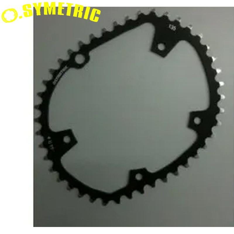 O.SYMETRIC 楕円チェーンリング 50/34T カンパ4アーム 11s用