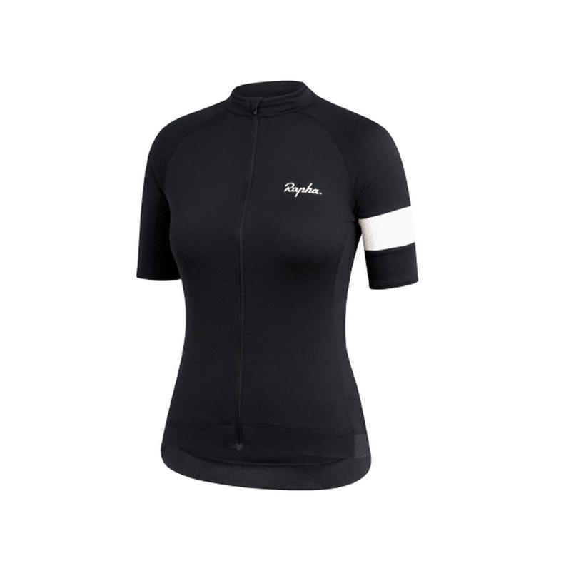 Rapha ラファ Coreウィメンズ　サイクリングジャージ　Black_1