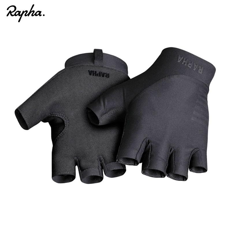 Rapha ラファ Pro Team サイクリングミット Black グローブ : サイクル 