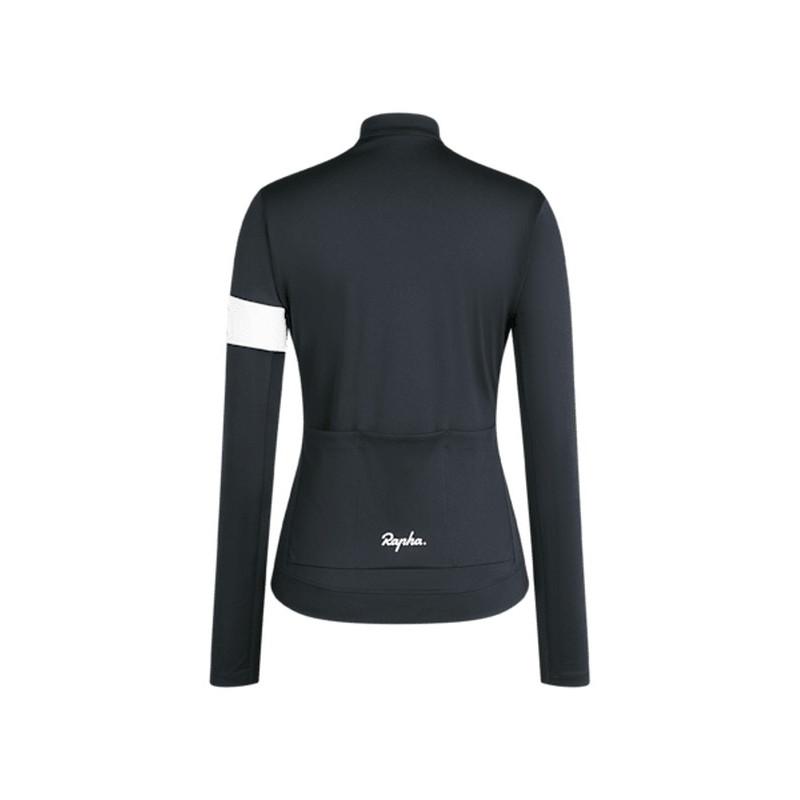 Rapha ラファ Core Thermal Long Sleeve サイクリングジャージ Black