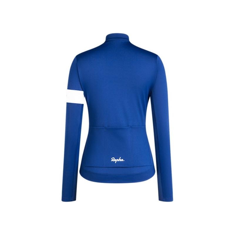 Rapha ネイビー 長袖ジャージ Rapha ラファ Core Thermal Long Sleeve サイクリングジャージ Navy
