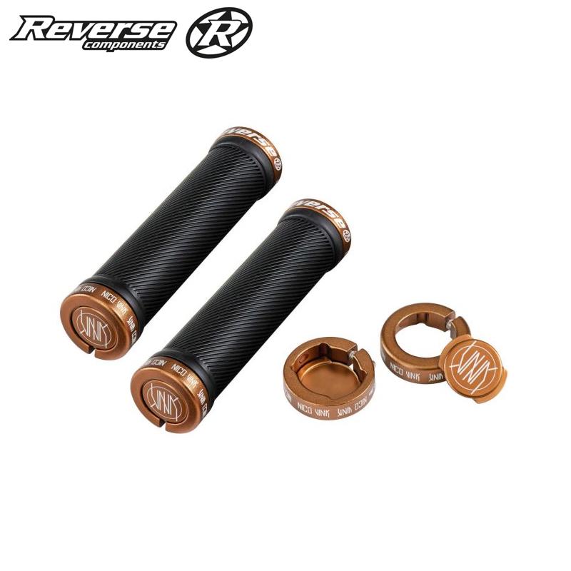 Reverse components Lock On グリップ Nico Vink φ30mm（ブラック