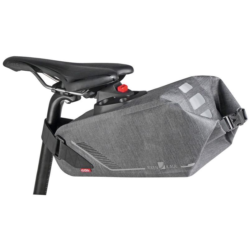 リクセンカウル 自転車バッグ 【正規品】バイクパックX コンパクト ウォータープルーフ サドルバッグ サイクル/自転車  4.5-6.5L  グレー RIXEN & KAUL バイクパックX コンパクト ウォータープルーフ グレー