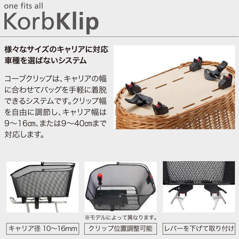 ドギーバスケット　サイクルバッグ リクセンカウル ドギーバスケット (KorbKlip) : ワールドサイクル