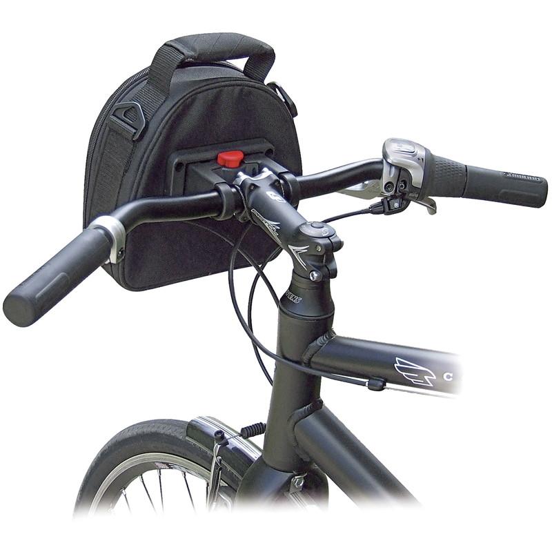 RIXEN & KAUL スマイル ブラック フロントバッグ : サイクル