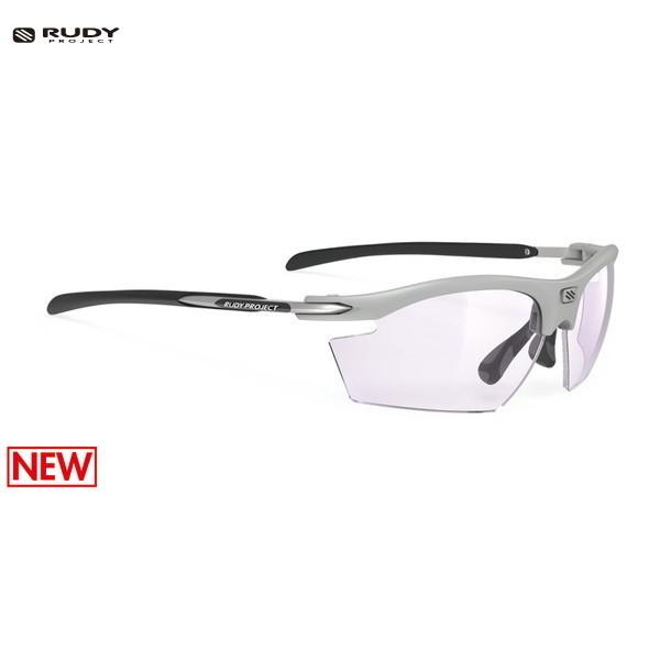 RUDY PROJECT ルディプロジェクト RYDON ライドン ライトグレイマットフレーム インパクトXR2 調光レーザーパープルレンズ SP537597-0000