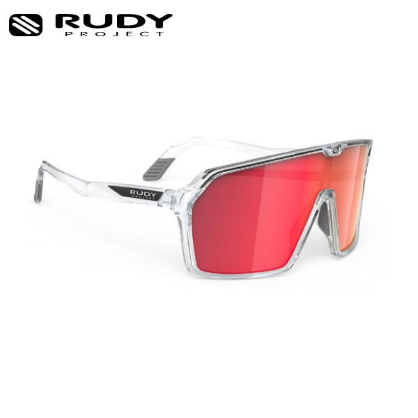 ルディプロジェクト Spinshield スピンシールド クリスタル グロスフレーム グロスフレーム マルチレーザーレッドレンズ Hobbyride サイクルスポーツストア Spinshield スピンシールド サングラス Rudy Sp7236