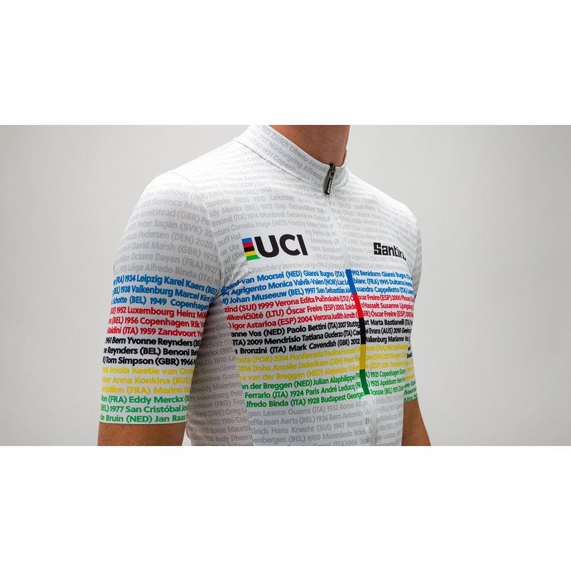 Santini サンティーニ MEN'S JERSEY UCI ROAD 100 CHAMPIONS 世界