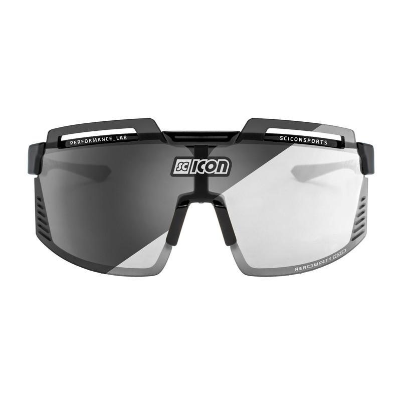 SCICON SPORTS シーコン AEROWATT FOZA エアロワット フォーザ Black Gloss/Photocromic Silver_1