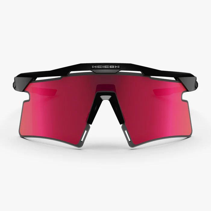 SCICON SPORTS シーコン AEROSHADE 2.0 TITANIUM MATTE BLACK LENS:MM SUNBURST + PINK サングラス