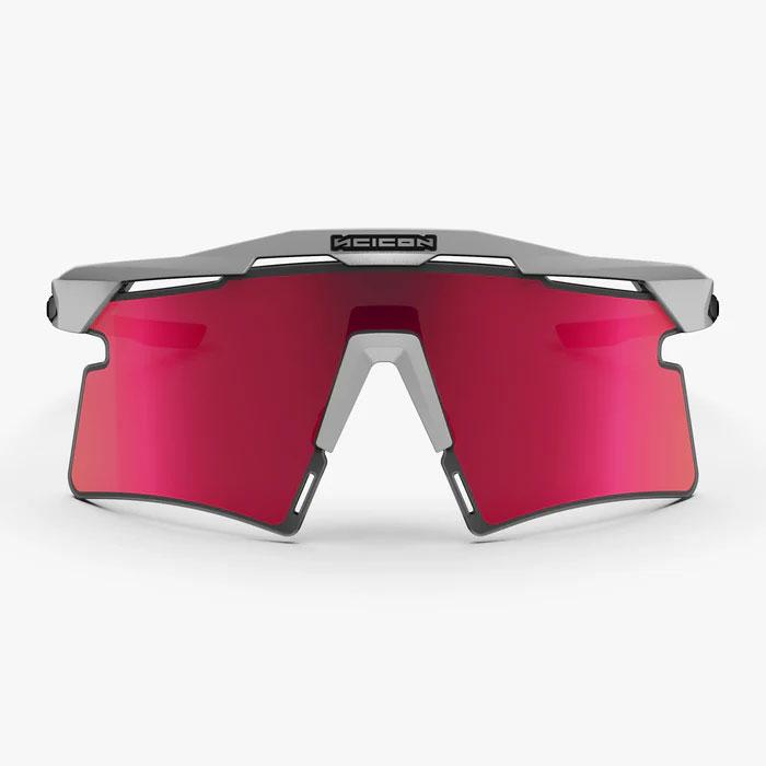 SCICON SPORTS シーコン AEROSHADE 2.0 TITANIUM WHITE METAL MATTE LENS:MM SUNBURST + PINK サングラス