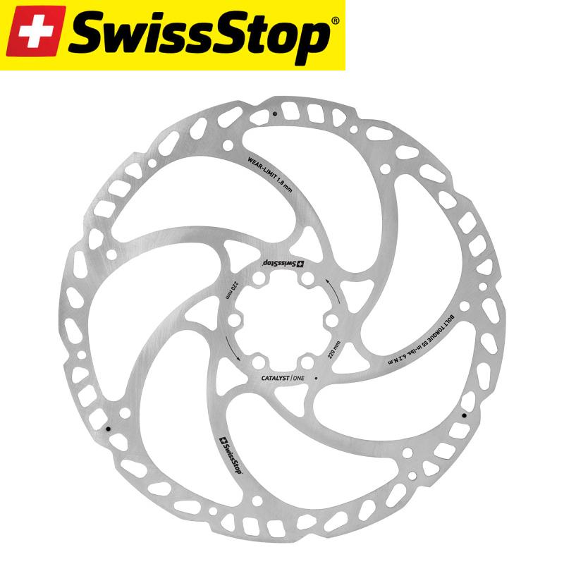 SWISS STOP スイスストップ Catalyst One カタリストワン Disc Rotor 6-Bolt 220mm : サイクル ...